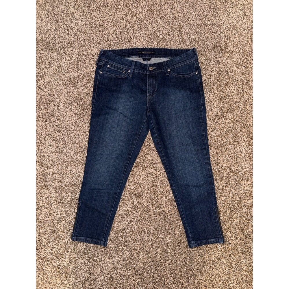 Levi's The Original Low Skinny Women's Capri Jeans Dark Wash Size 10